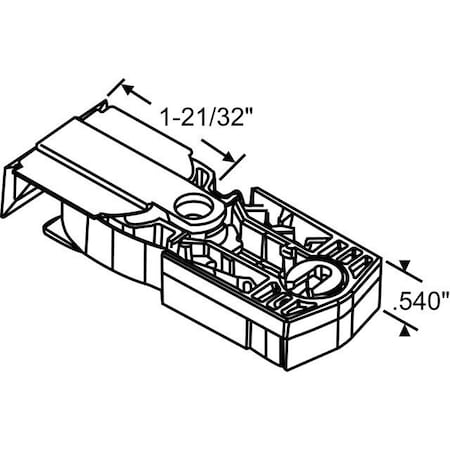 Strybuc 6LB Quick Tilt Balance Assy 96CQ-36LH